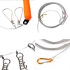 Techson Fish Stringer Kit, Portable Live Fish Large Buckle Lock,