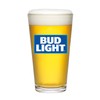 Bud Light 2-Pack Glass Pint, 16oz