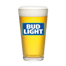 Bud Light 2-Pack Glass Pint, 16oz