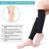 Compression Calf Sleeves, Compression Stockings with Medical Gradient Compression, 20-30mmHg
