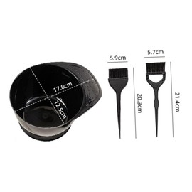 Healvian 1set Hair Dye Applicator Kit Mixing Bowl Brush and Comb for Home and Salon Use Easy Application for Hair Coloring Includes Dyeing Tools