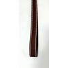 Double Dog Lead Webbing Reflective 25 mm 5.00 m Brown