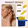 GMHLLES 24 Plastic Hearing Aid Wax Guards Filters Hearing, Hearing