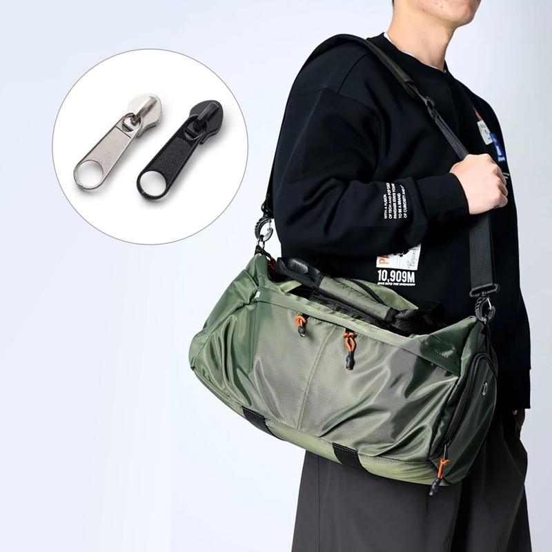 Zipper Pull Replacement ，16Pcs Zip Repair Kit,Removable Metal Zipper Pull