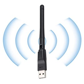 Adaptador WiFi Inalámbrico - WiFi Antena Pc | 150mbps USB 2,0 WiFi Tarjeta Red inalámbrica 802.11b/ Adaptador WiFi Alta Velocidad para navegación por Internet
