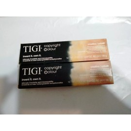 TIGI Lot of 2 TIGI 9/35 Very Light Golden Mahogany Blonde Creative Demi Permanent