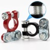 Xukey 1 Pair Car Battery Terminal Connector Clamp Clip Post