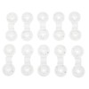 100pcs Shade Cloth Plastic Clips Round Fixing Clips for Greenhouse