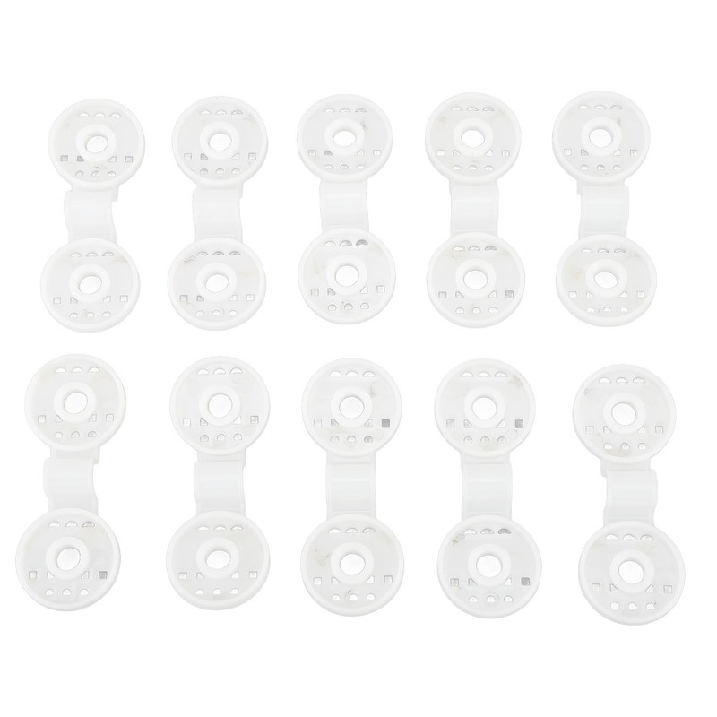 100pcs Shade Cloth Plastic Clips Round Fixing Clips for Greenhouse