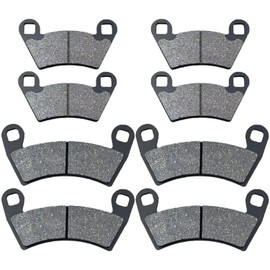 Brake Pads Front and Rear for Polaris Ranger 900 XP,Ranger 700 XP,Ranger 800 XP,Ranger 500 4x4,Ranger 500 Crew,RZR 900 XP,RZR 4 800