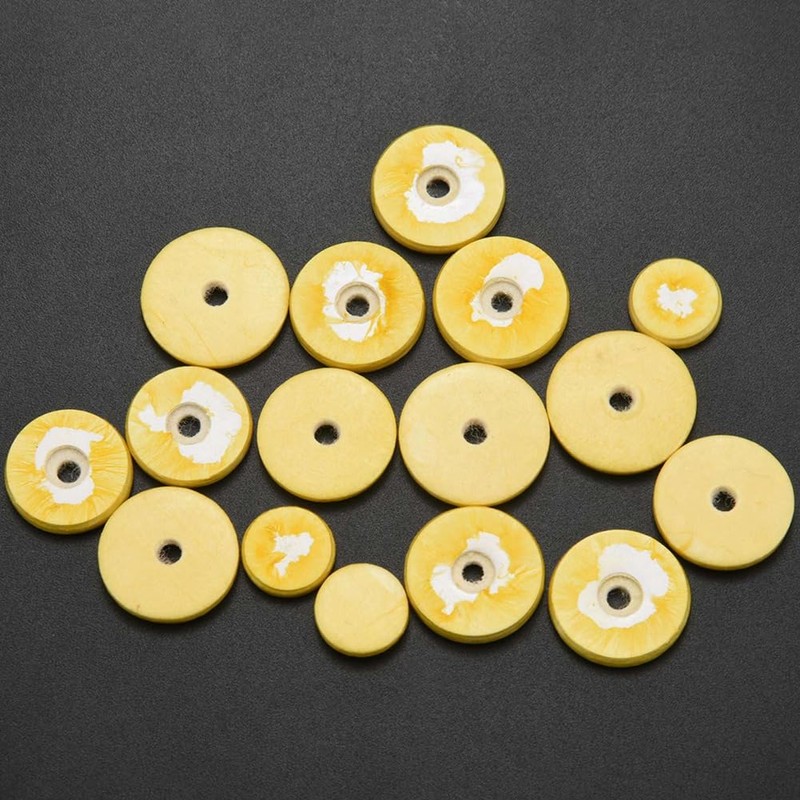 128 Pcs Flute Leather Pads Replacement Exquisite Wind Instrument