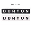 Burton 20342101960 F Bar Logo Snowboard Deck Pad, Set of