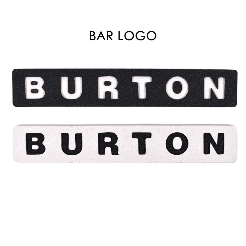 Burton 20342101960 F Bar Logo Snowboard Deck Pad, Set of