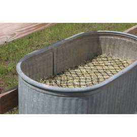 hay chix Hay Nets for Horses - Slow Feed 2-Strand Hay Bale Net | Square Bale Horse Hay Net (1 3/4” Holes) | Hay Bags for Horses | Fits 2-String Bales Up to 70 lbs. | Marine-Grade UV Treated Nylon