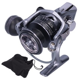 13+1 Bearing Spinning Reel 5.2:1 Gear Ratio Foldable Arm Fishing Wheel Fishing Accessory(GK2000 )