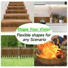 Corrugated Garden Edging,6"×20Ft Pre-Rusted Landscape Edging & Lawn Edging Border,Metal