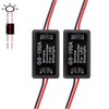 2PCS LED Flasher Relay,Heavy Duty 12-30 V Electric LED Turn