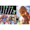 24 Packs Bulk Mini Alien Bubble Wands for Kids 3-5