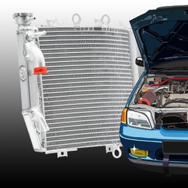 ASCIUTTA Aluminum Motorcycle Radiator For Kawasaki Ninja ZX10R ZX-10R 2004-2005