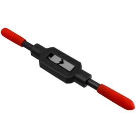 Wolfride Tap Handle, Tap Holder, Tap Wrench for Screw Taps, Threaded Tapping Handle, Drilling, Adjustable, For Tapping Work 5.5 inches (141 mm), M1-M8, 1/16-1/4 Compatible Sizes