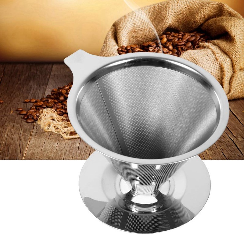 El filtro de café, el filtro de café reutilizable de