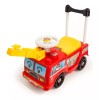 Mytek Montable Carrito Para Niño Impulsor Bombero Rojo Mytoy 5504