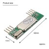 TECNOIOT 2pcs RXB6 433MHz Superheterodyne Radio Receiver Module