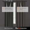 Aiyufeng Stone Blackout Curtains for Bedroom 72 Inch Length 2