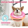 GoGoPaw Inflatable Dog Cone Collar to Stop Licking, Soft Neck