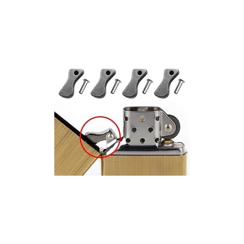 2Pcs Universal Lighter Replacement Repair Kit Cam with Instructions