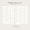 etmamu 1100 Calendar Inserts 2026 A5 Vertical Dot Grid