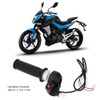 HERCHR Handlebar Throttle Grip, Throttle Grips Stop Switch Motorbike Throttle