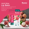 Himalaya Litchi Shine Lip Balm for Glossy Shine, Soft and