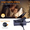 KunHe 5 Pack Rechargeable Book Light Bulk Clip-On Reading Lights