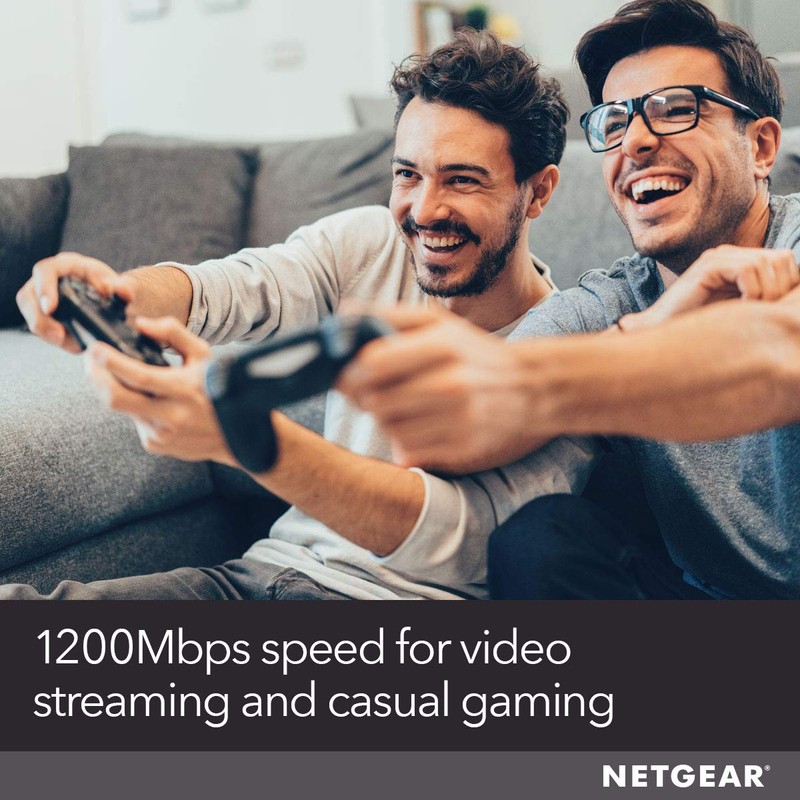 NETGEAR Wi-Fi Range Extender EX6120 - Coverage Up to 1500
