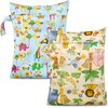 Surviguard Pack of 2 Wetbag Cloth Nappies, Wetbag Nursery, Wet