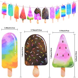 Ancefine - Guirnalda de helados (2 unidades)