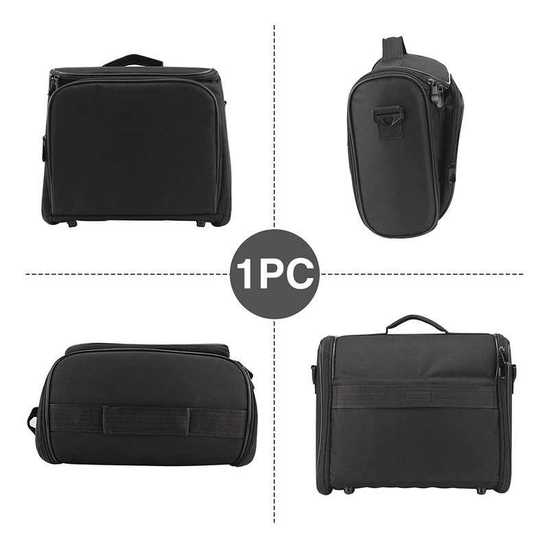 Laluky Video Projector Case, Projector Carrying Bag, Zipper Closure Projector