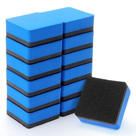 Tamaki 12 Pack Magnetic Whiteboard Eraser, Dry Eraser Board Erasers, Dry Erasers for White Board, Whiteboard Erasers for Kids Classroom, Blue