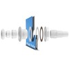 Paradies Pool Inlet Nozzle in White, Inlet Nozzle for Steel