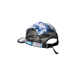 KAVU Trail Runner Strapcap Water Resistant Five Panel Fishing Cap Low Profile - Sky Tie Dye - L