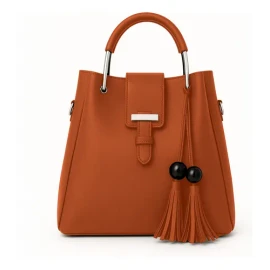 Conjunto De 3 Bolsos De Lujo Para Mujer, Gran Capacidad Color Marrón
