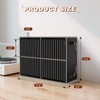 SANFURNEY 52 Slots CD Holder, Wall-Mounted CD Holder Stand