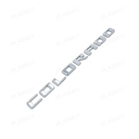 Colorado Tailgate Colorado Emblems Letters Badge NamePlate for 2023 -24 Colorado Chrome