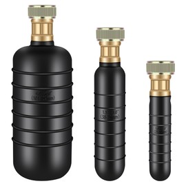 Zhaoyao 3 PCS Universal Drain Bladder Kit, Efficient Sewer Line Cleaner Fits 1" to 6" Drain Pipe, Unclogs Kitchen Sinks, Bathroom Drains and Large Pipes