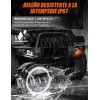 Par 4'' Faros Led Niebla Ojos Ángel Para Wrangler Y