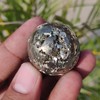 Stone City Druzy Pyrite Mini Sphere Crystal, Healing Stone, Meditation