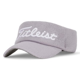 Titleist Women's Knit Visor, FW Visor, Women's, perrinkle pink