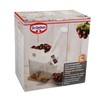 Dr. Oetker 3243 Cherry Stoner, Plastic, white, 14.5 x 10.5