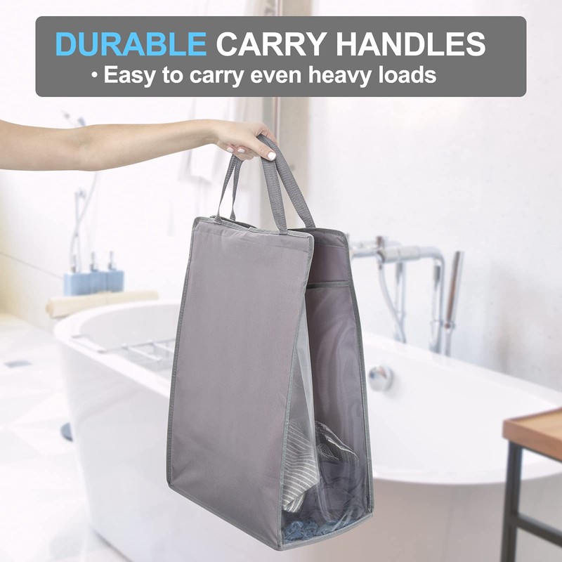 Fentec Hanging Laundry Hamper, Hanging Laundry Basket, Slim Laundry Hamper